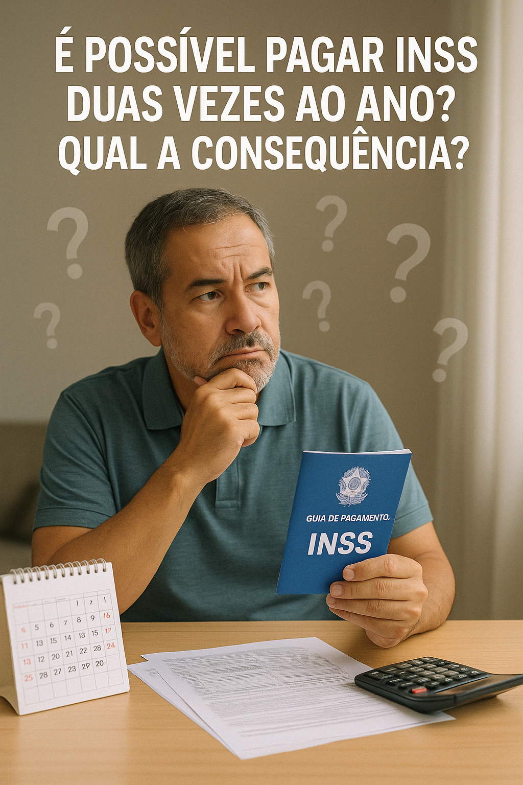 É possível pagar INSS duas vezes ao ano